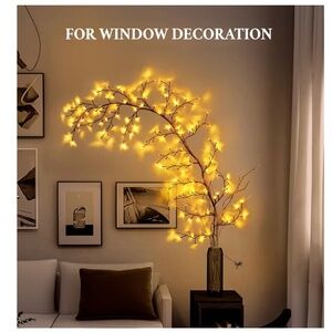 Enchanted Willow Vine Lights for Home Decor with 160LEDs